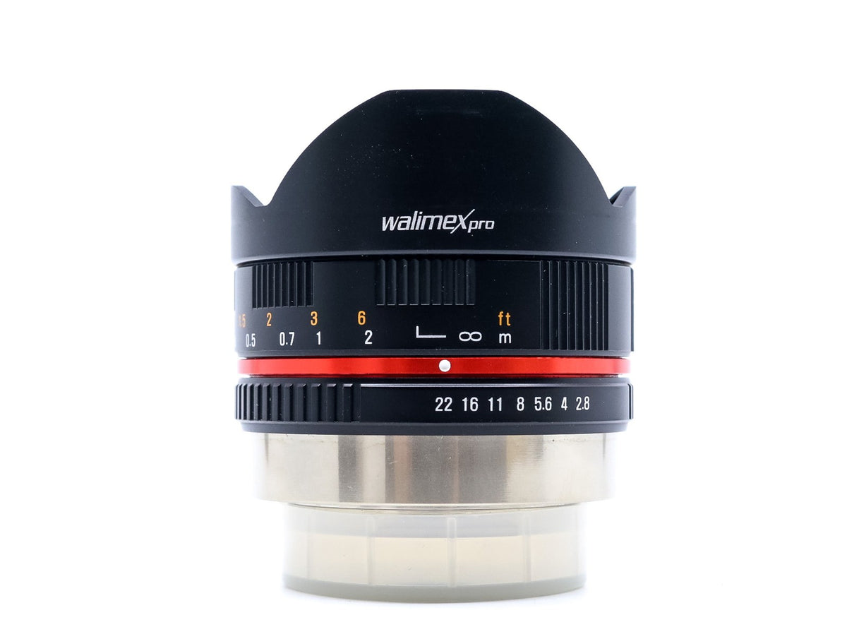 Walimex Pro 8mm f/2.8 UMC Fisheye - Fujifilm X Fit · image principale