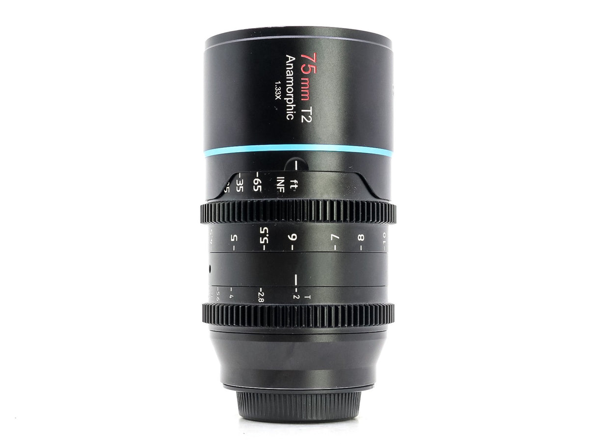 Sirui Mars 75mm T2.0 1.33x Anamorphic - Micro Four Thirds Fit · image principale