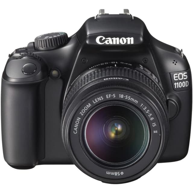 EOS 1100D SLR - Black + Canon Canon EF-S 18-55mm f/3.5-5.6 IS II f/3.5-5.6 · imagen principal