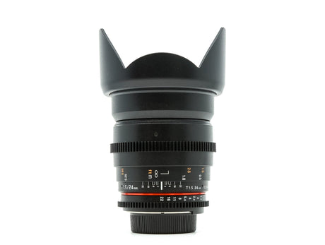 Samyang 24mm T1.5 ED AS UMC II - Nikon Fit - segunda mano - excelente estado - foto principal - SKU 3318397 - Camera Market