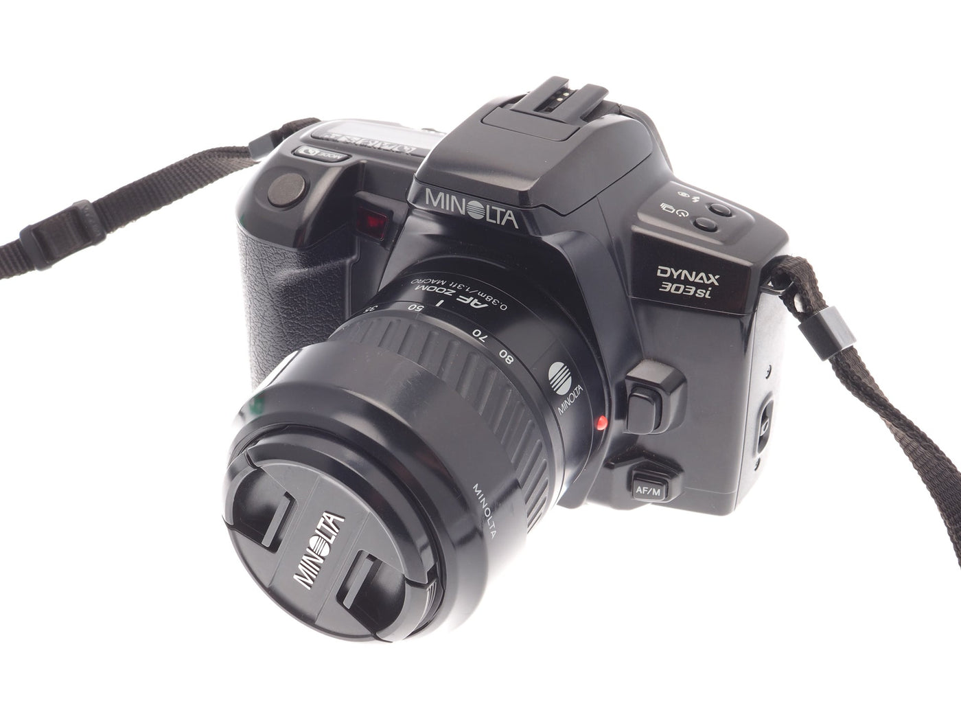 Minolta Dynax 303Si + 35-80mm f4-5.6 AF Zoom + Pare-Soleil pour A 35-80mm f4-5.6 · image principale