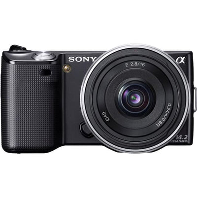 Nex-5 - Noir + Sony E PZ 16-50mm f/3.5-5.6 OSS f/3.5-5.6
