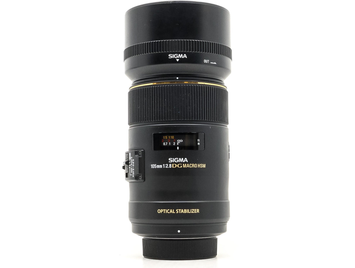 Sigma 105mm f/2.8 EX DG Macro OS HSM - Nikon Fit - segunda mano - excelente estado - foto principal - SKU 3790577 - Camera Ma