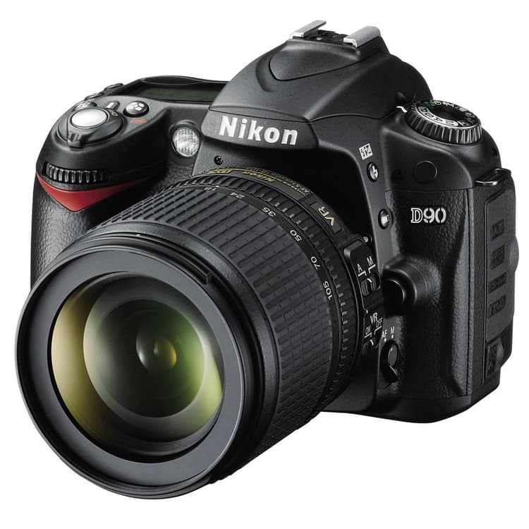 D90 SLR - Black + Nikon Nikon Nikkor 18-70 mm f/3.5-4.5G DX ED f/3.5-4.5G · imagen principal