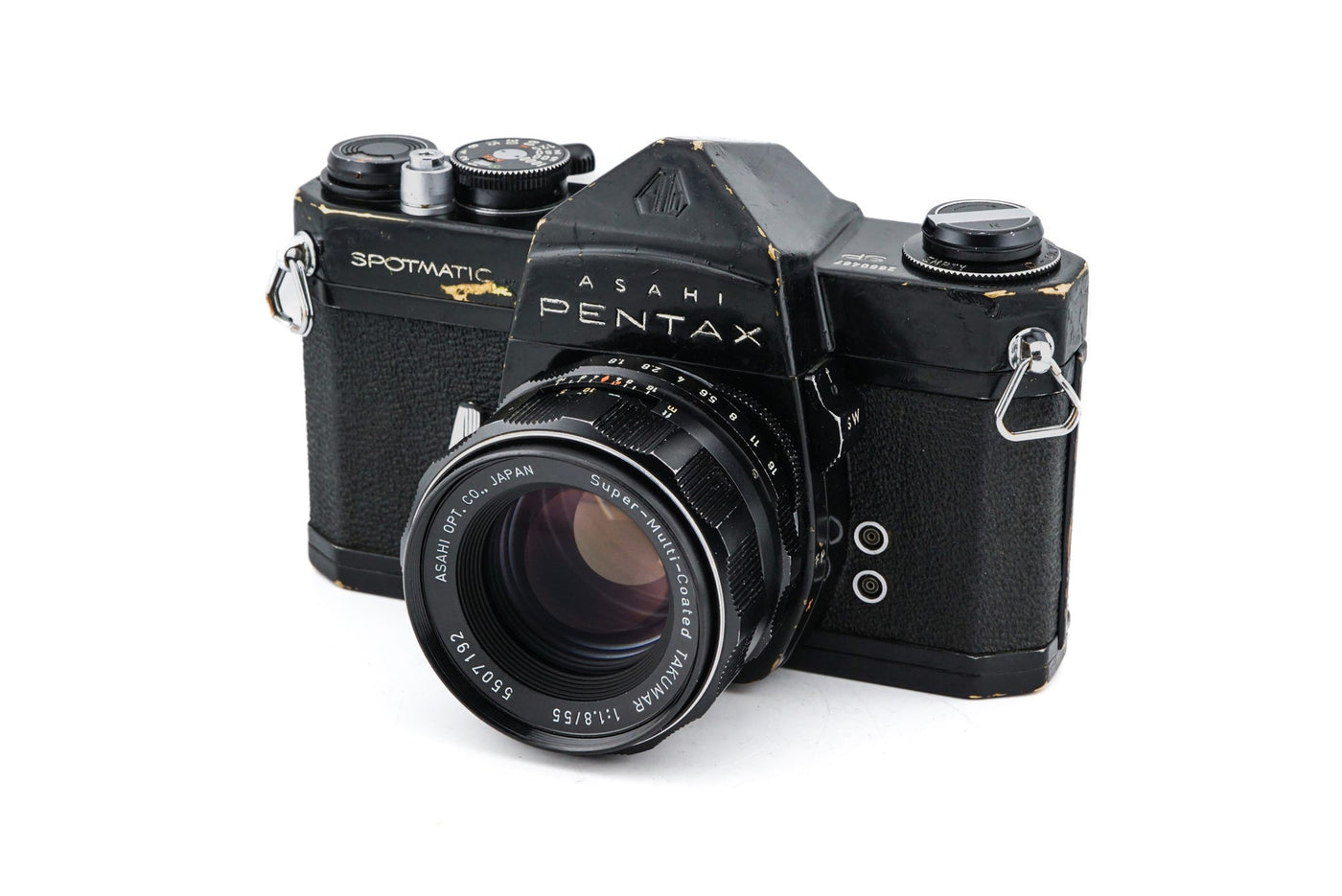 Pentax Spotmatic SP + 55mm f1.8 Super-Multi-Coated Takumar · imagen principal