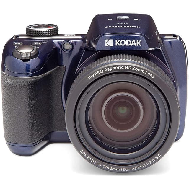 Pixpro AZ528 Bridge Camera - Bleu + Objectif Zoom HD Asphérique Pixpro 52x Grand-angle 24-1248 mm f/2.8-5.6 · image principale