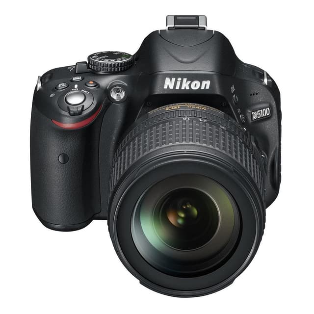 SLR D5100 - Black + Nikon Nikon AF-S DX Nikkor 18-105 mm f/3.5-5.6 G ED VR f/3.5-5.6G · imagen principal