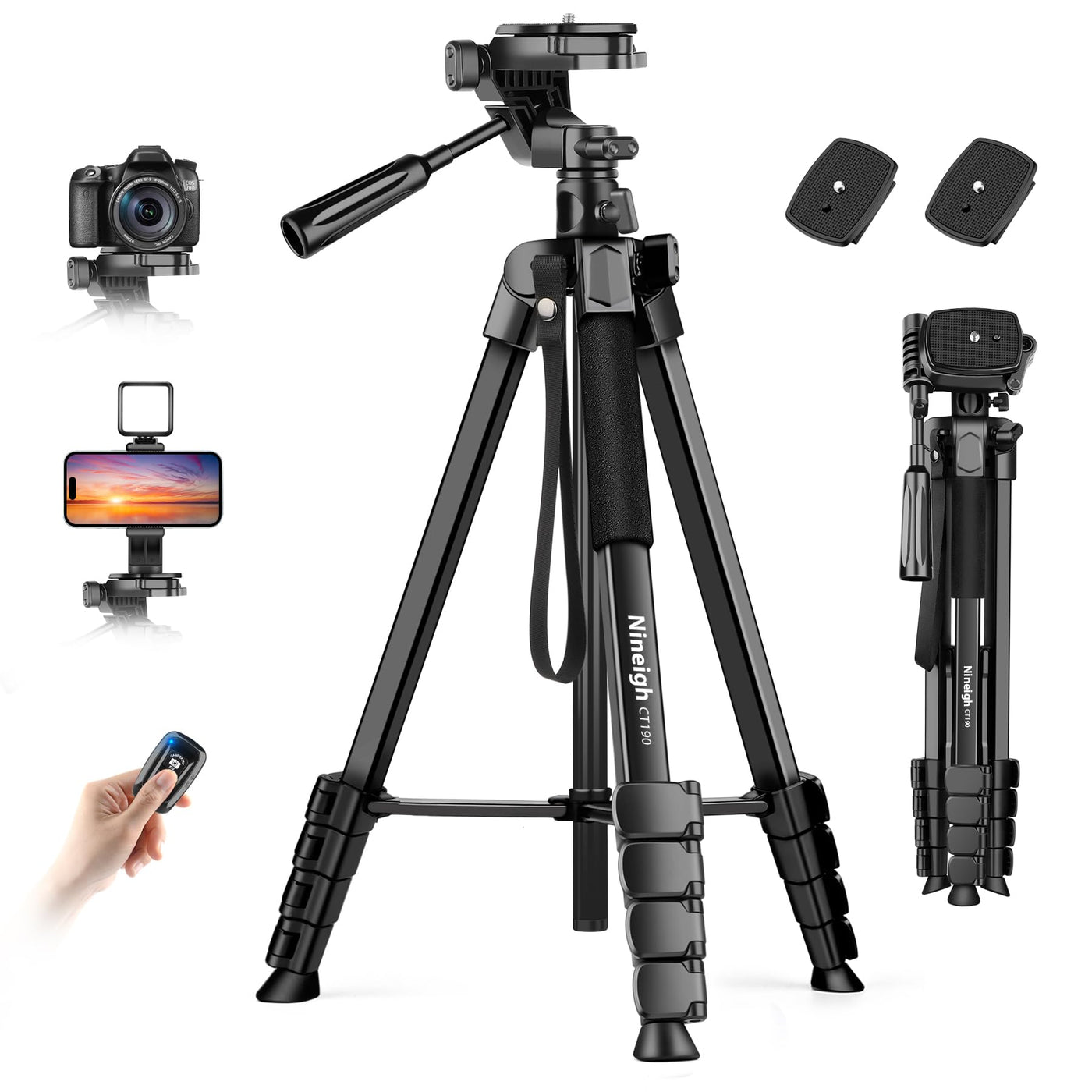 190cm Camera Tripod · main image