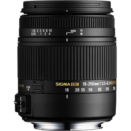 Sigma Nikon F 18-250mm f/3.5-6.3 Objectifs · image principale