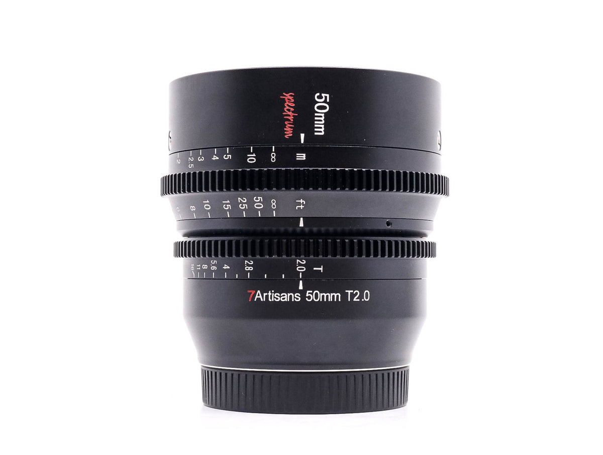 7Artisans 50mm T2.0 Spectrum - Nikon Z Fit · image principale