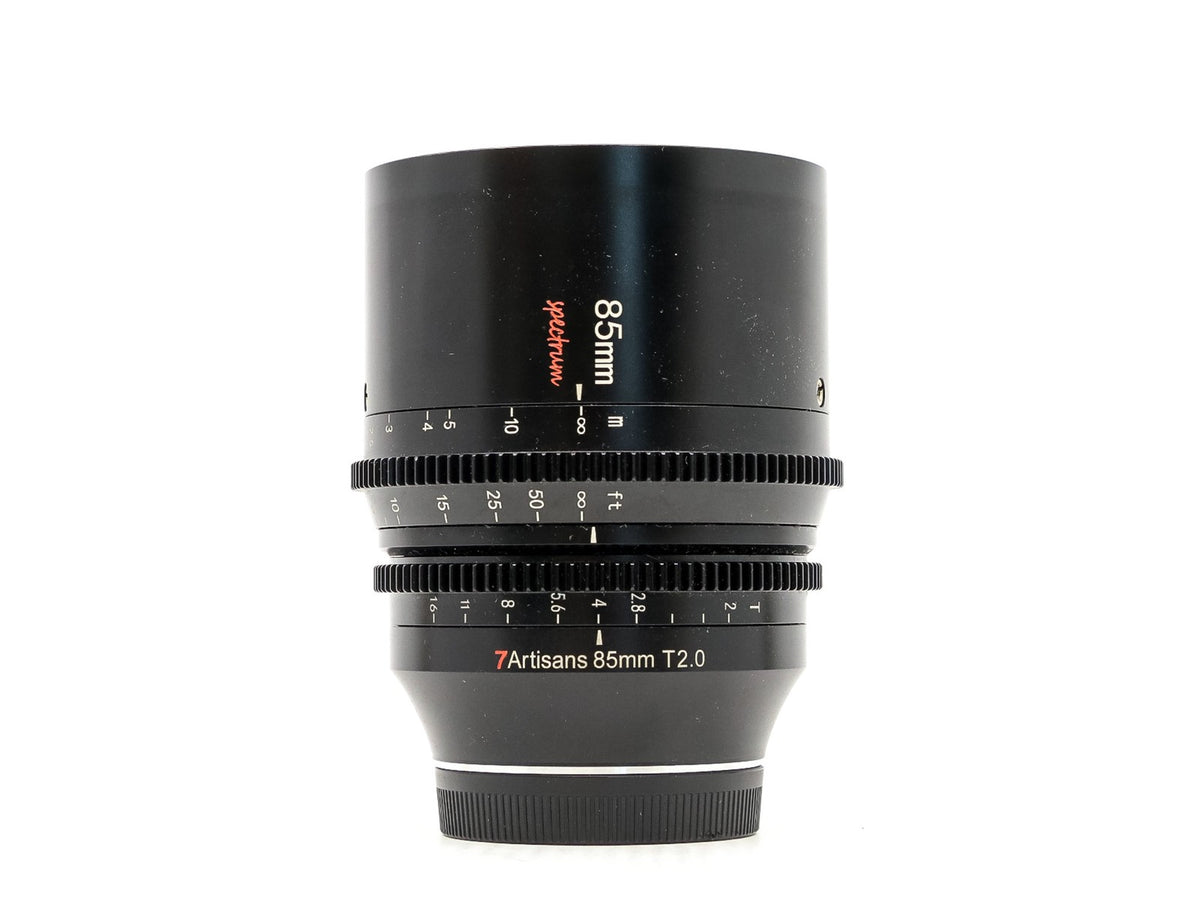 7Artisans 85mm T2.0 Spectrum - Sony FE Fit · image principale