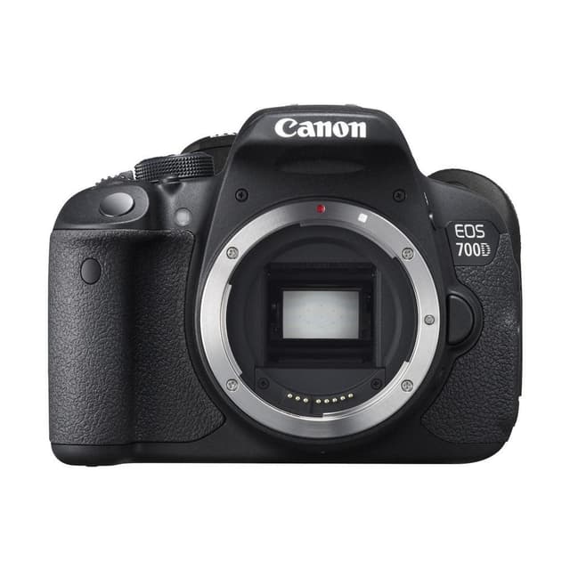 EOS 700D SLR - Black + Canon EF-S 24MM 1:2.8 STM f/3.5-5.6  · main image