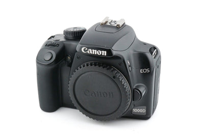Canon EOS 1000D (Boîtier Seul) - Appareil Photo Numérique Reflex Reconditionné (Noir)