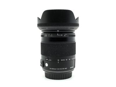 Sigma 18-200mm f/3,5-6,3 DC Macro OS HSM Contemporary - Monture Canon EF-S