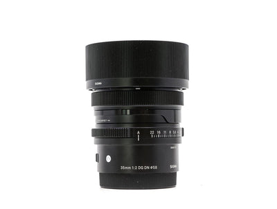 Sigma 35mm f/2 DG DN Contemporary - Monture Sony E