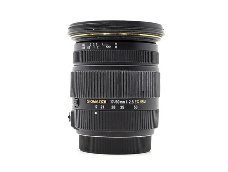 Sigma 17-50mm f/2.8 EX DC - Monture Sony A