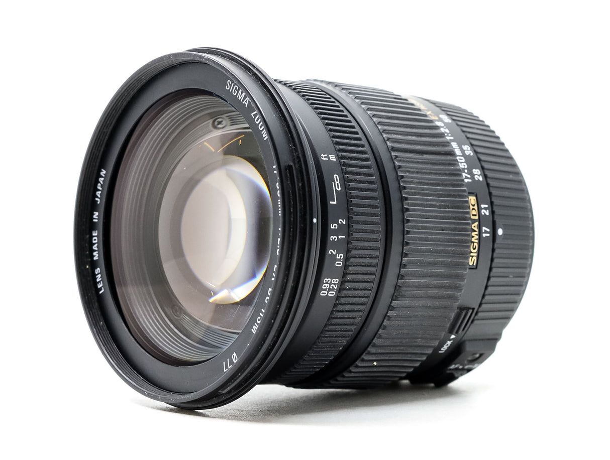 Sigma 17-50mm f/2.8 EX DC - Sony A Fit