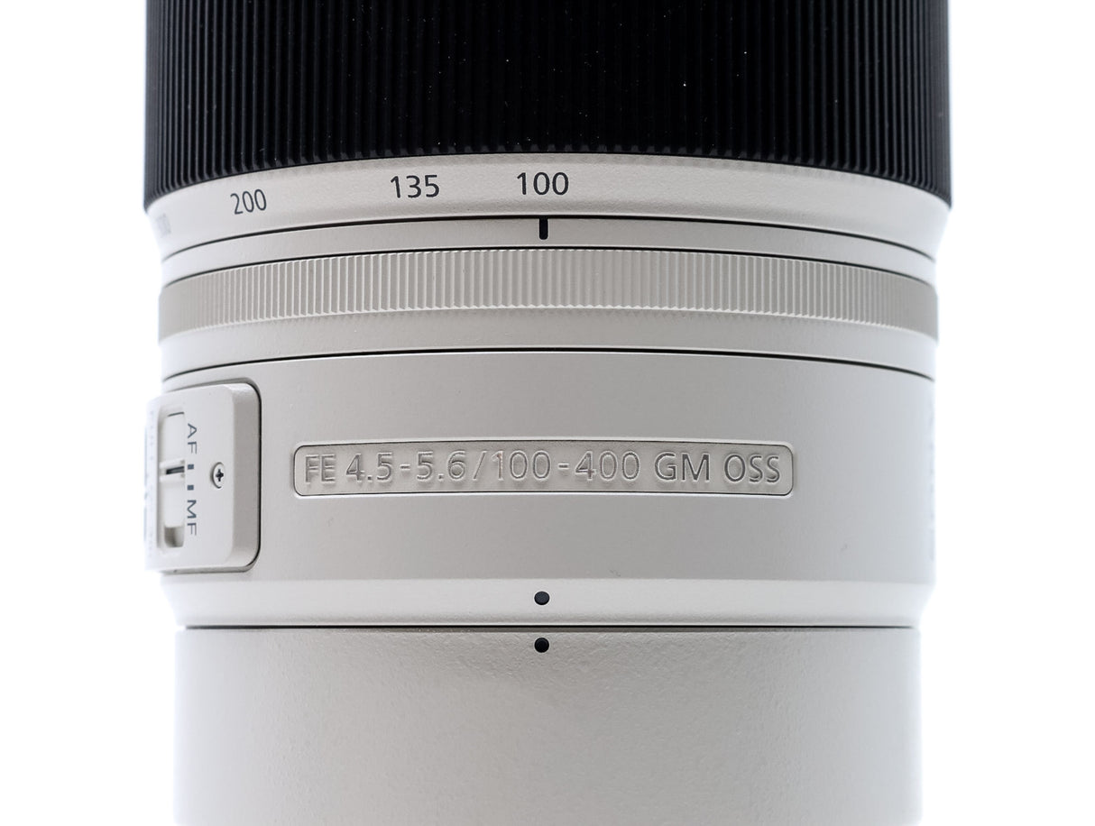 Sony FE 100-400mm f/4.5-5.6 GM OSS