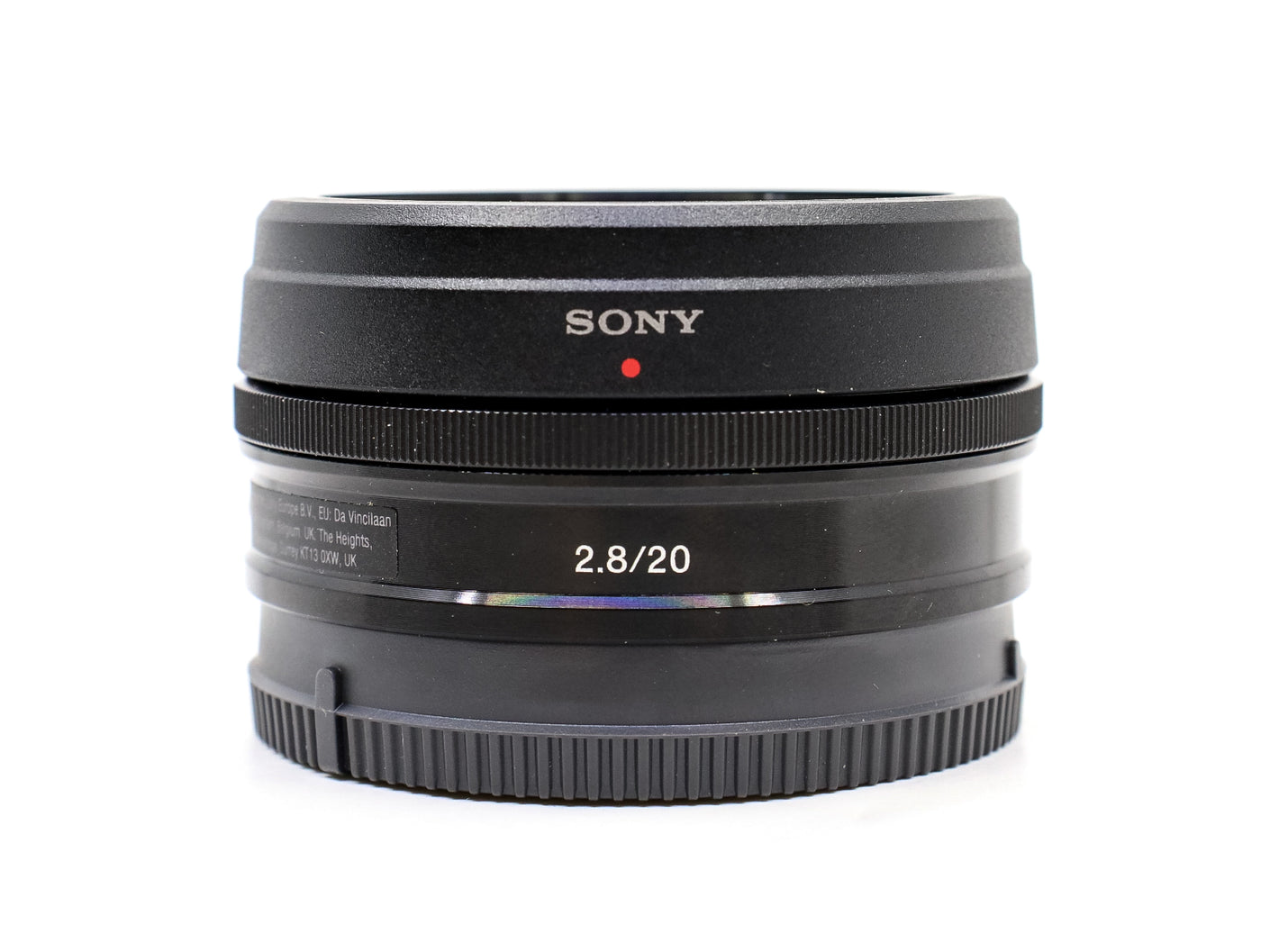 Sony E 20mm f/2,8 · image principale
