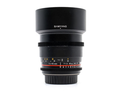 Samyang 85mm T1.5 - Monture Canon EF