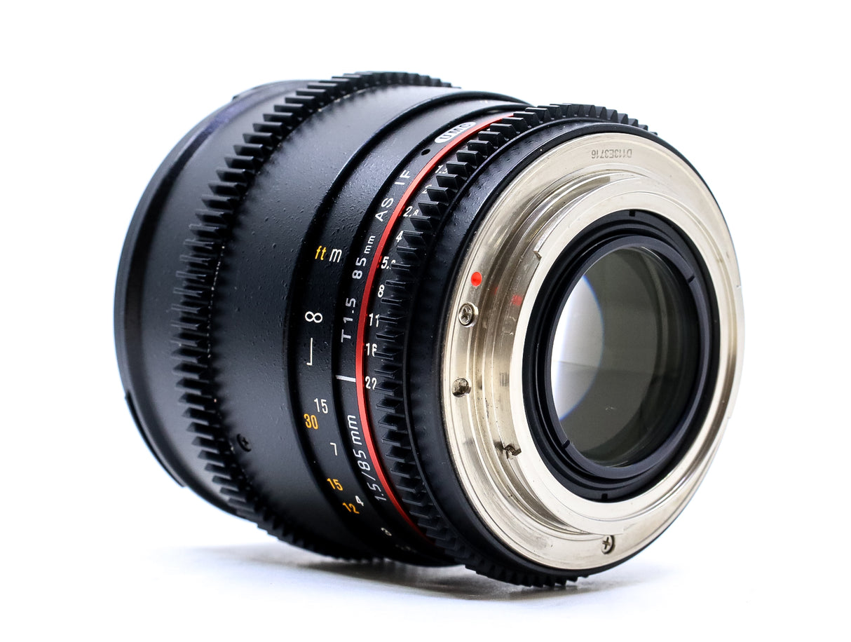 Samyang 85mm T1.5 - Canon EF Fit