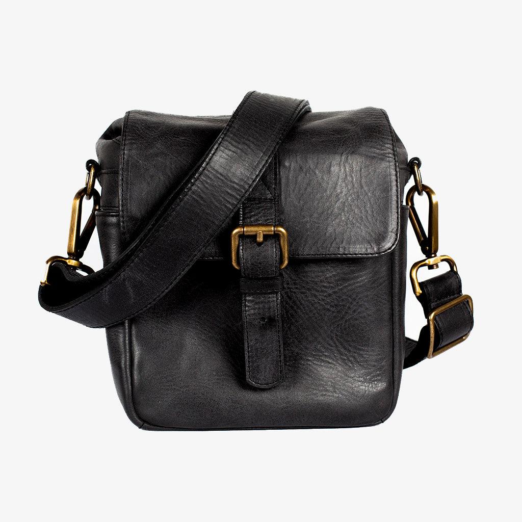 Sac à dos appareil photo Berlin cuir noir · image principale