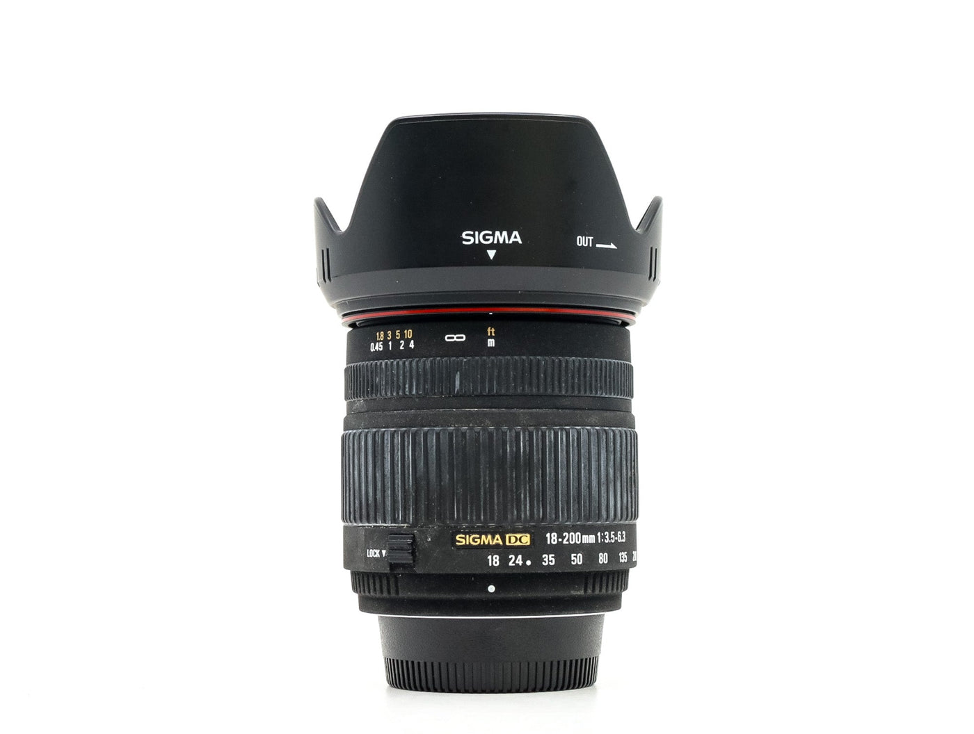 Sigma 18-200mm f/3,5-6,3 DC - Monture Nikon · main image