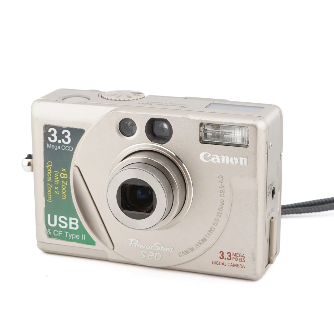 Canon PowerShot S20 - Appareil Photo Numérique Vintage (Digicam) · image principale