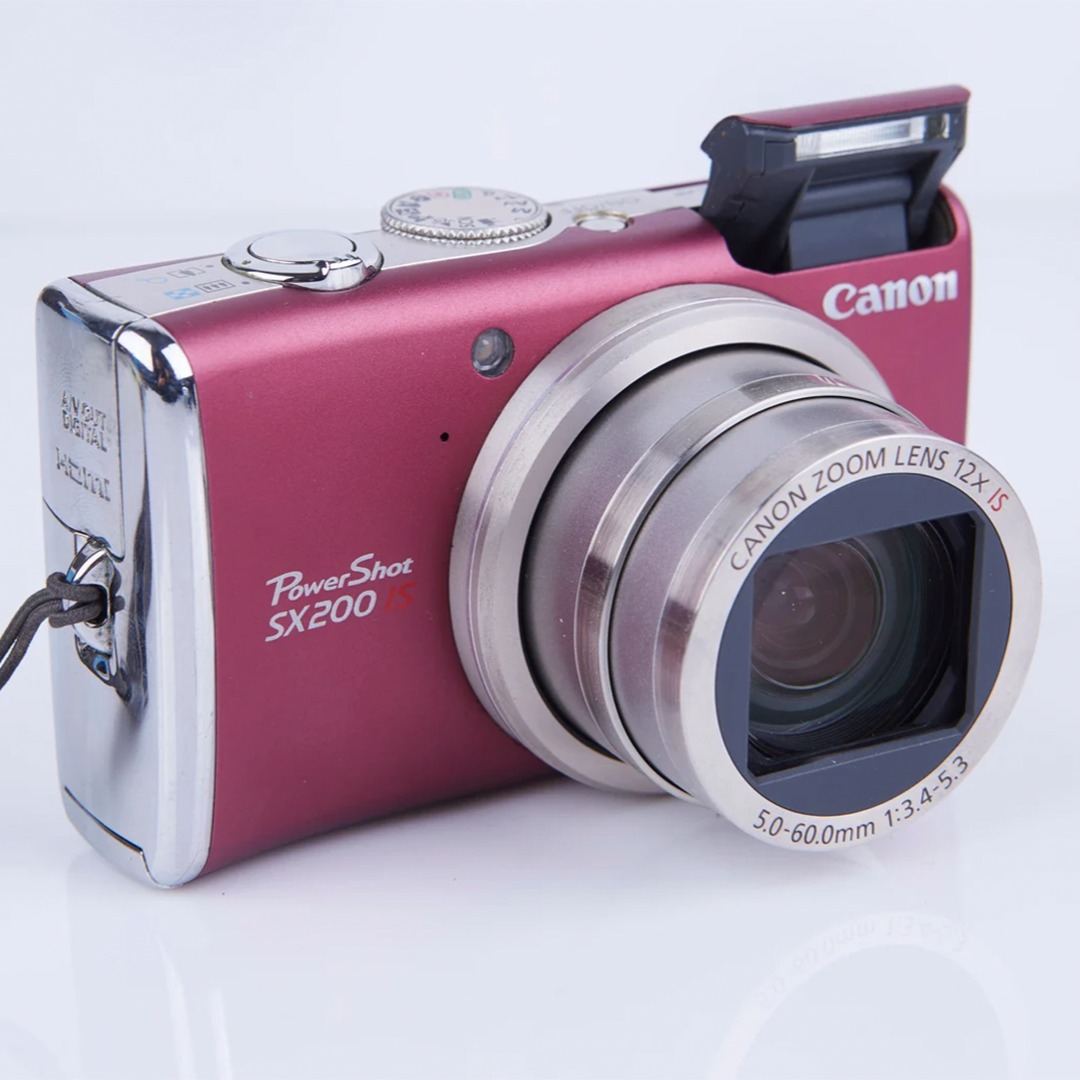 Canon PowerShot SX200 IS - Vintage Digital Camera (Digicam)  · main image
