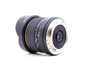 Walimex Pro 8mm f/3.5 CS Fisheye - Canon EF-S Fit