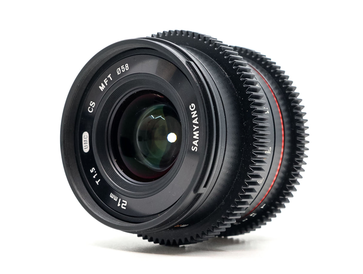 Samyang 21mm T1.5 Cine - Micro Four Thirds Fit