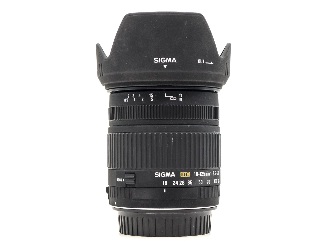 Sigma 18-125mm f/3,8-5,6 DC OS HSM - Monture Canon EF-S · image principale