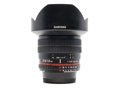 Samyang 14mm f/2,8 ED AS IF UMC - Monture Nikon