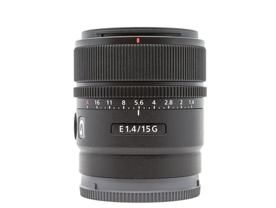 Sony E 15mm F/1,4 G