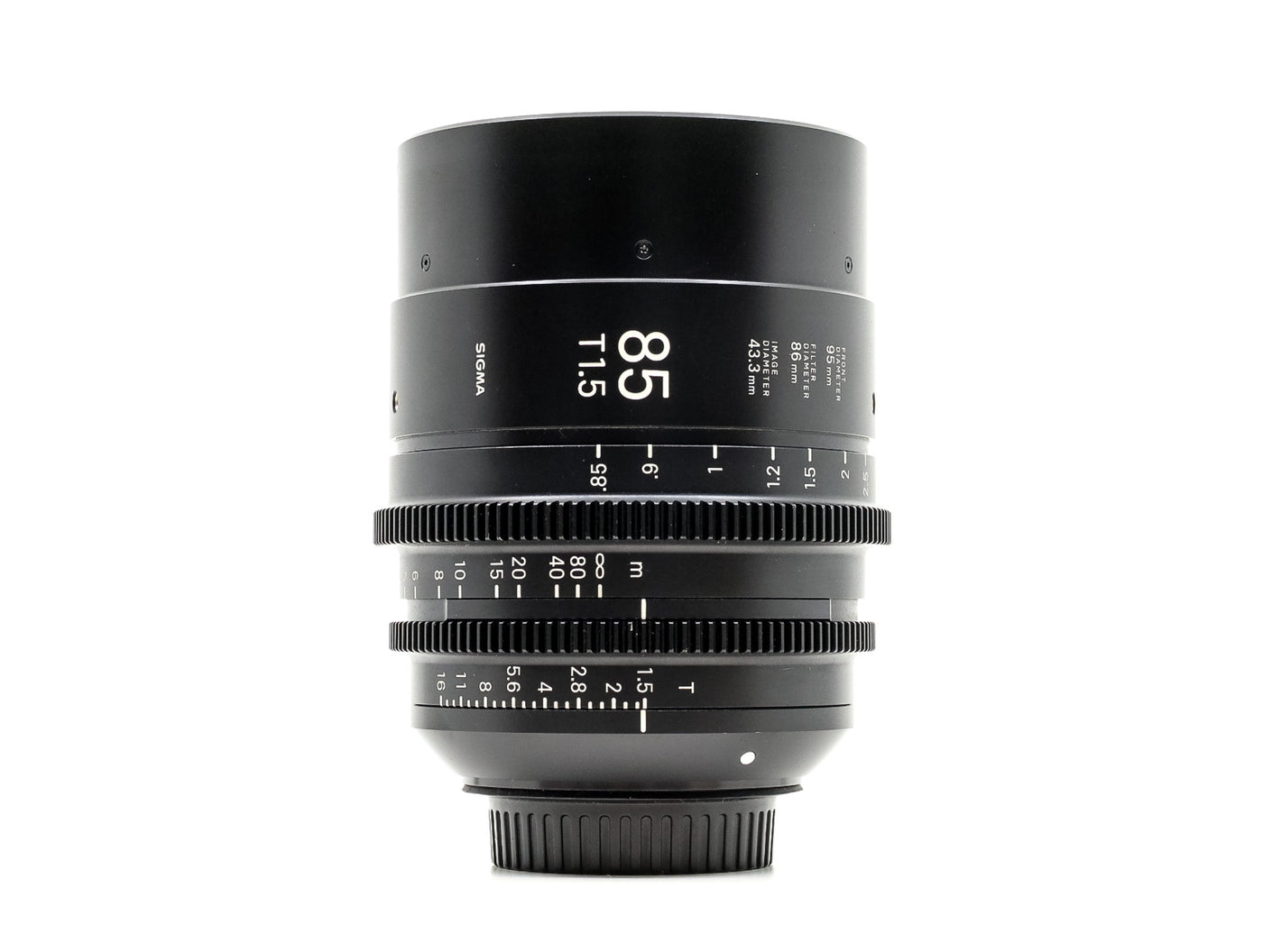 Sigma 85mm T1.5 FF - Monture Canon EF · image principale