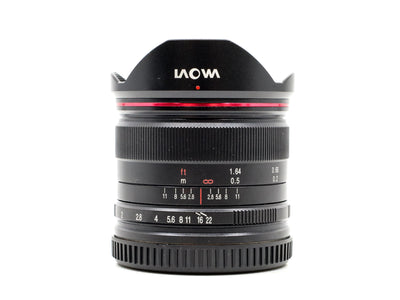 Venus Laowa 7,5 mm f/2 Ultralight - Monture Micro Four Thirds