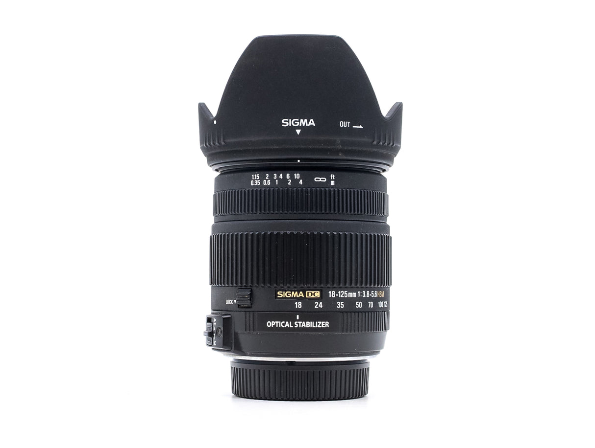 Sigma 18-125mm f/3.8-5.6 DC OS HSM - Nikon Fit