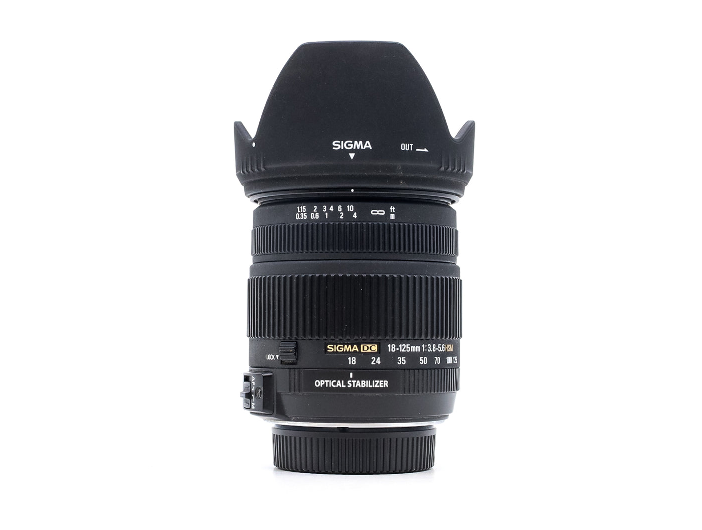 Sigma 18-125mm f/3,8-5,6 DC OS HSM - Monture Nikon · main image