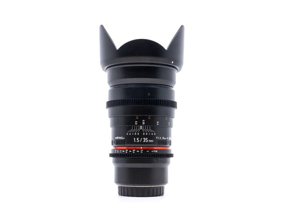Walimex Pro 35mm T1.5 AS UMC - Monture Micro Four Thirds