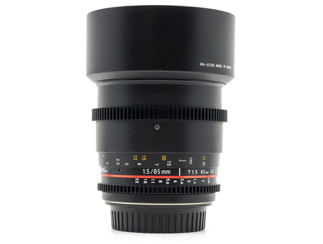 Walimex Pro 85mm T1.5 - Canon EF Fit - segunda mano - excelente estado - foto principal - SKU 3775492 - Camera Market