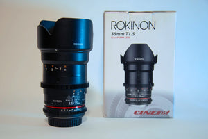 Rokinon DS CINEMA bd9a8580-8b4a-4b7c-af57-a323ba031690