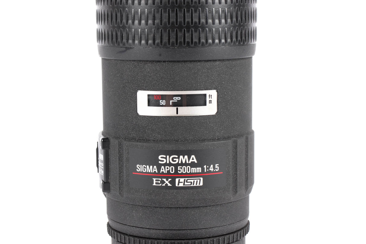 Sigma 500mm f/4.5 EX APO DG HSM - Canon EF Fit