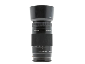 Sony 75-300mm f/4.5-5.6 - Sony A fit