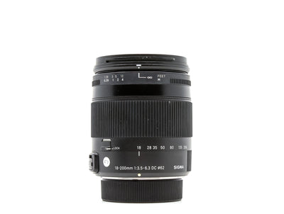 Sigma 18-200mm f/3.5-6.3 DC Macro OS HSM Contemporary - Monture Nikon