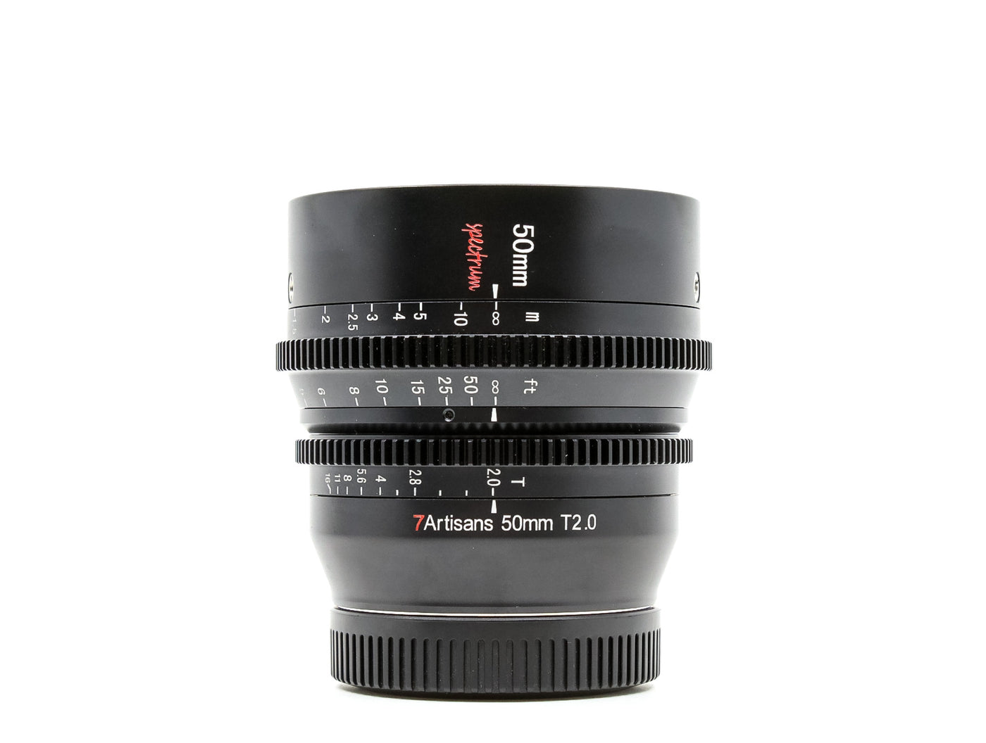 7Artisans 50mm T2.0 Spectrum - Monture Canon RF · image principale