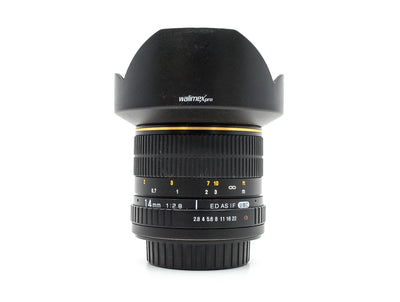 Walimex Pro 14mm ED AS IF UMC f/2.8 - Monture Sony A
