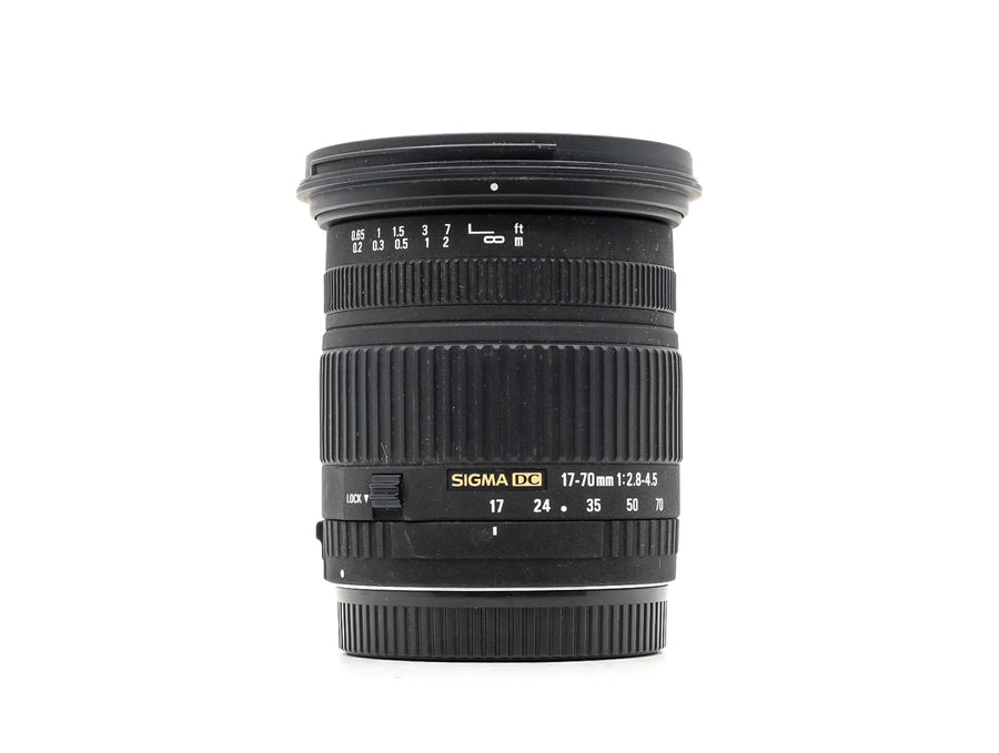 SIGMA · Sigma 17-70mm f/2.8-4.5 DC Macro - Monture Canon EF-S
