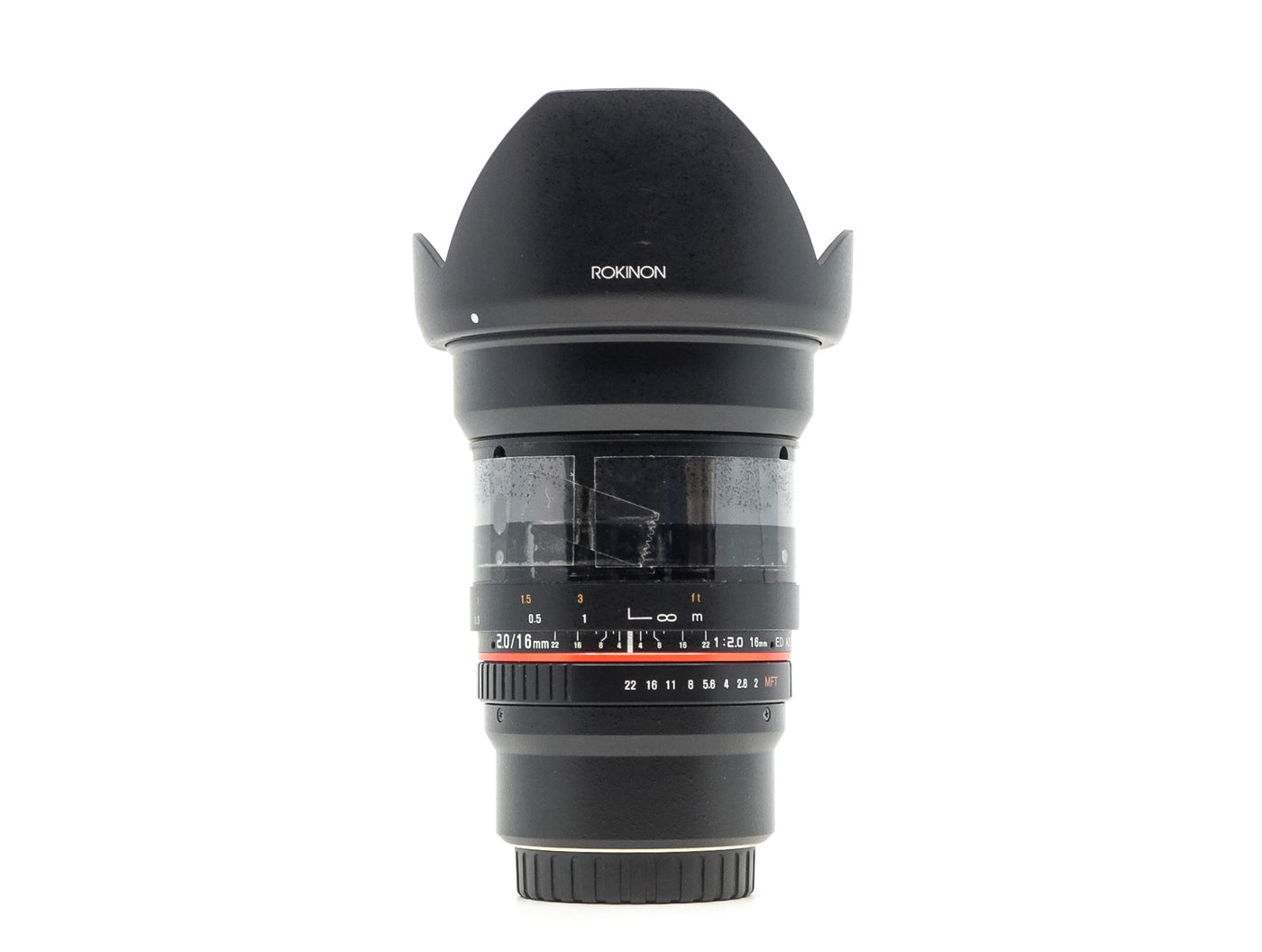 Rokinon 16mm f/2 ED AS UMC CS - Monture Micro Four Thirds · image principale