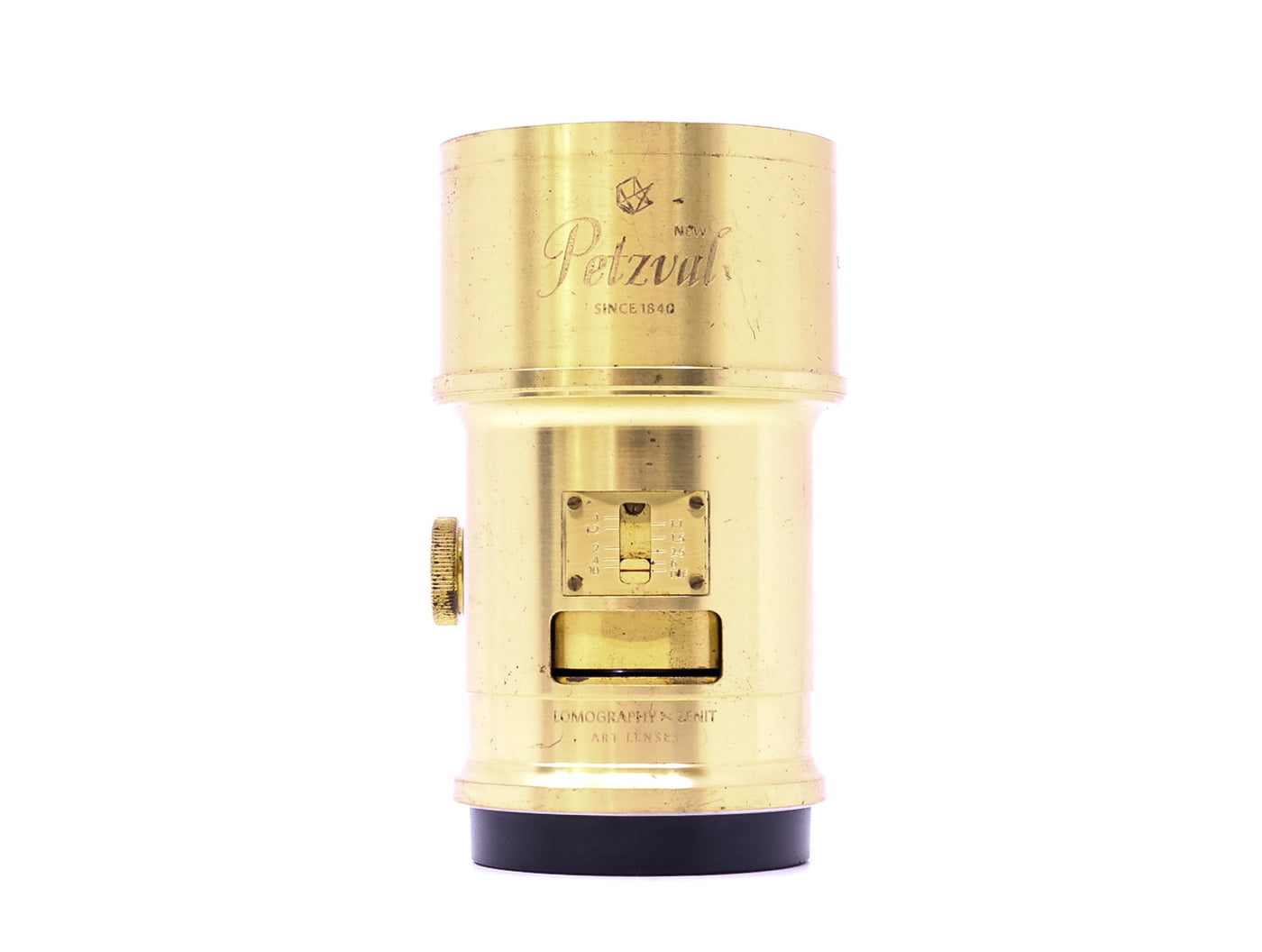 Lomography 85mm f/2.2 Petzval Art Lens Brass - Canon EF fit · imagen principal
