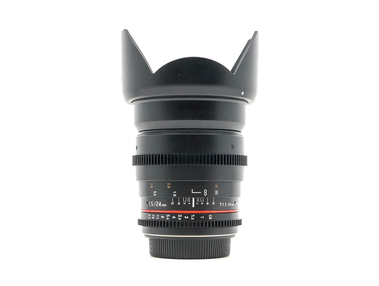 Walimex Pro 24mm T1.5 Cine - Canon EF Fit